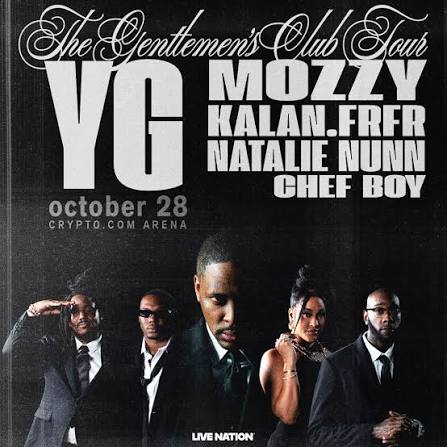 YG live tour poster 2026